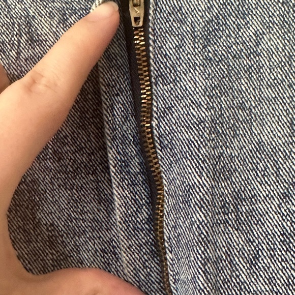 4/25$ Vintage 90s Konnie O Blue Midi Pencil Skirt for Casual Wear - Picture 4 of 9